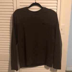 Brown long sleeve tee